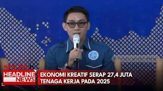 Ekonomi Kreatif Serap 27,4 Juta Tenaga Kerja Pada 2025