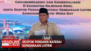 Ekspor Perdana Baterai Kendaraan Listrik