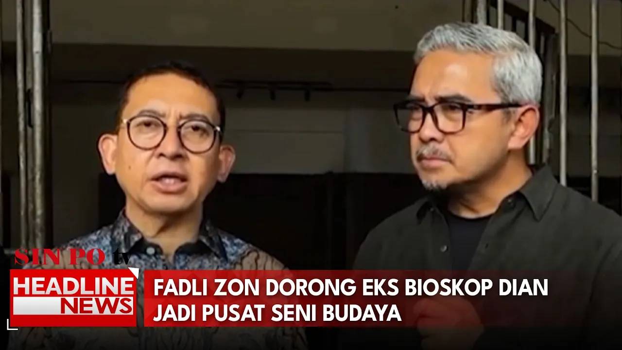 Fadli Zon Dorong Eks Bioskop Dian Jadi Pusat Seni Budaya