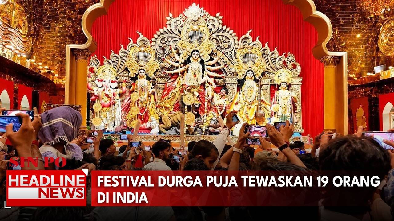 Festival Durga Puja Tewaskan 19 Orang di India