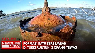 Formasi Batu Bersejarah di Turki Runtuh, 3 Orang Tewas