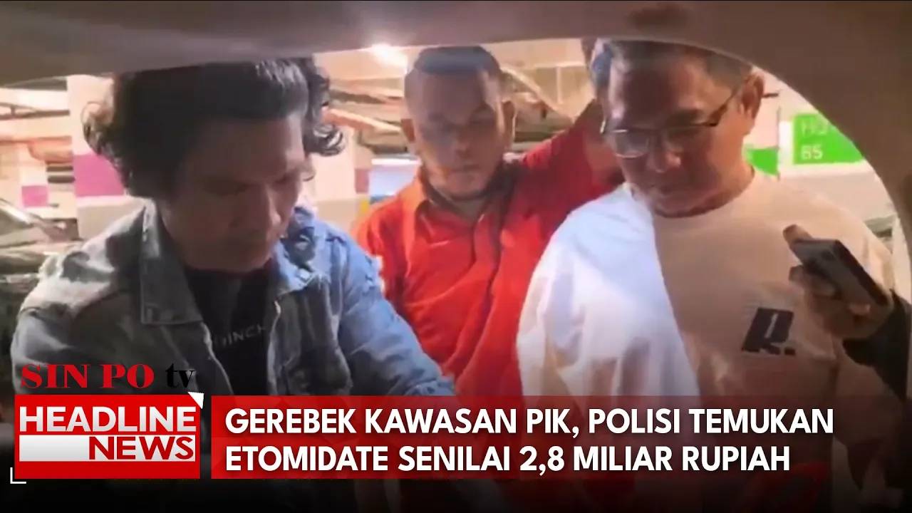Gerebek Kawasan PIK, Polisi Temukan Etomidate Senilai 2,8 Miliar Rupiah