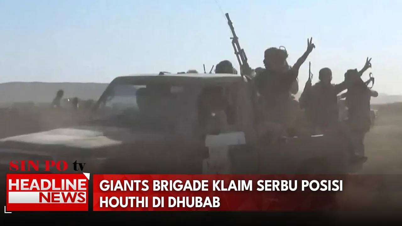 Giants Brigade Klaim Serbu Posisi Houthi di Dhubab
