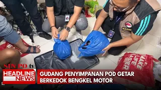 Gudang Penyimpanan Pod Getar Berkedok Bengkel Motor