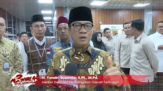 H. Yandri Susanto, S.Pt., M.Pd. Menyampaikan ucapan Selamat atas peringatan HUT SIN PO tv ke-3.