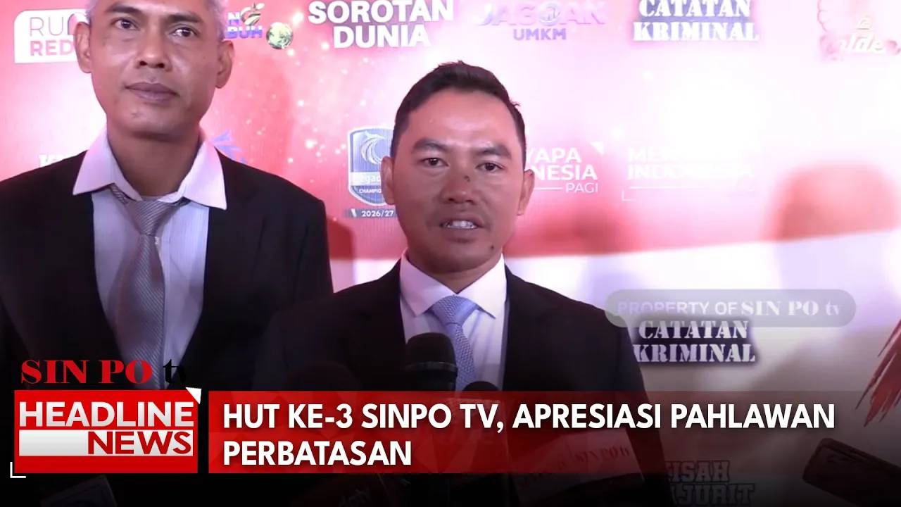 HUT Ke-3 Sinpo Tv, Apresiasi Pahlawan Perbatasan