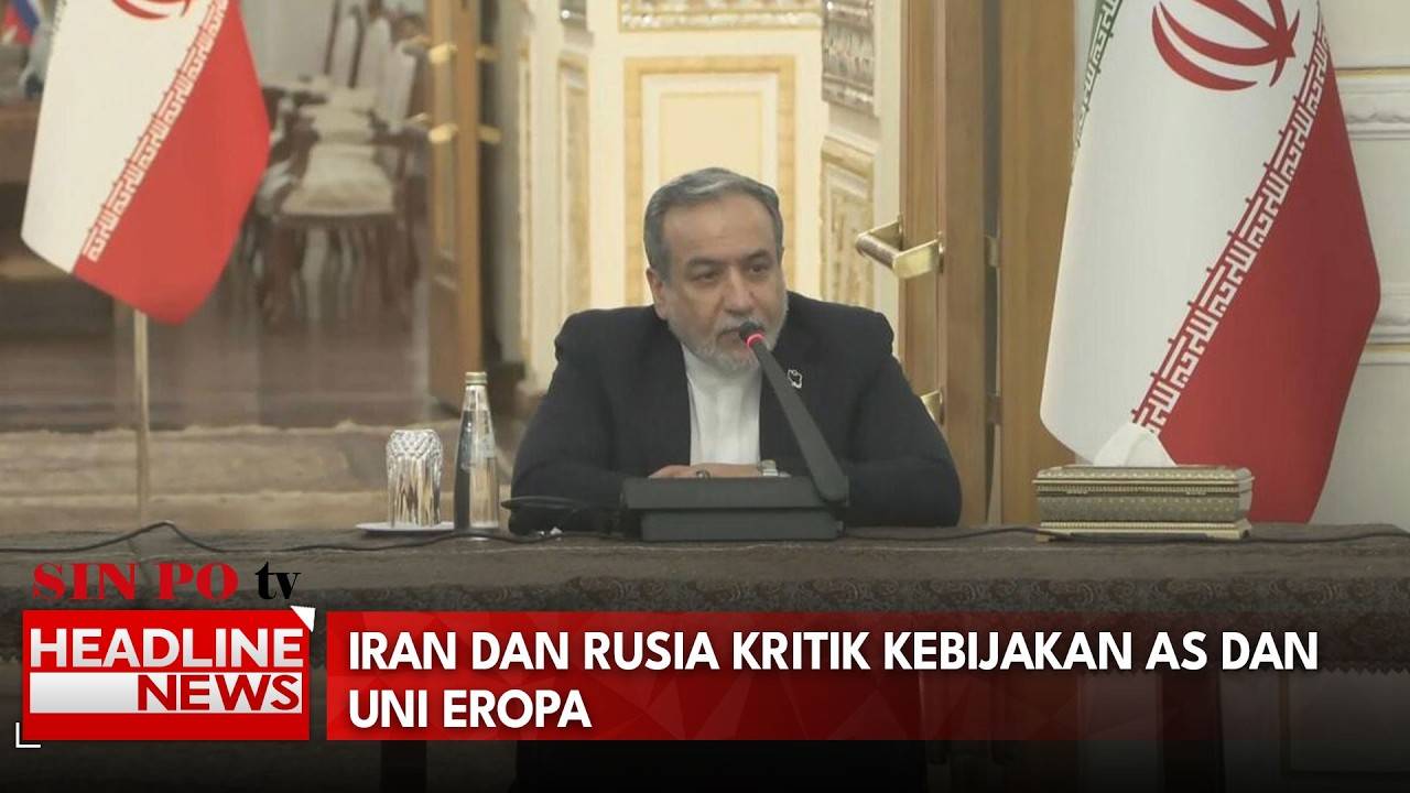 Iran dan Rusia Kritik Kebijakan AS dan Uni Eropa