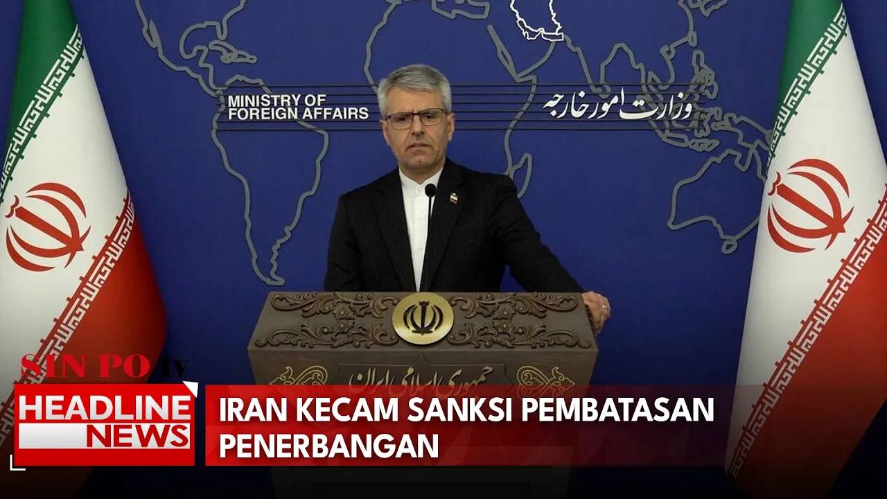 Iran Kecam Sanksi Pembatasan Penerbangan