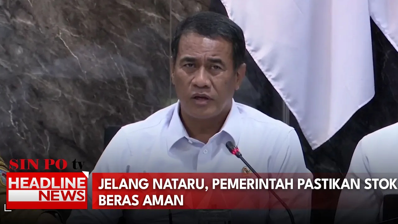 Jelang Nataru, Pemerintah Pastikan Stok Beras Aman