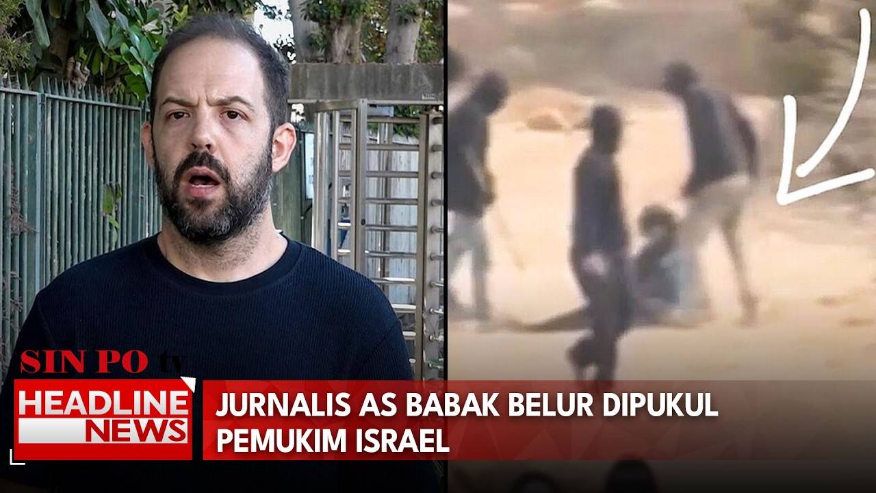 Jurnalis AS Babak Belur Dipukul Pemukim Israel
