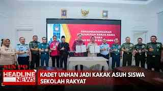 Kadet Unhan Jadi Kakak Asuh Siswa Sekolah Rakyat