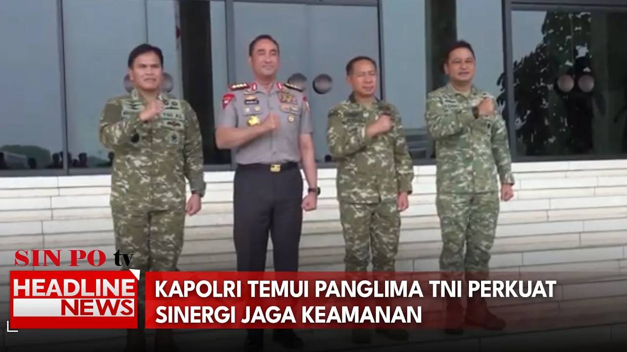 Kapolri Temui Panglima TNI Perkuat Sinergi Jaga Keamanan