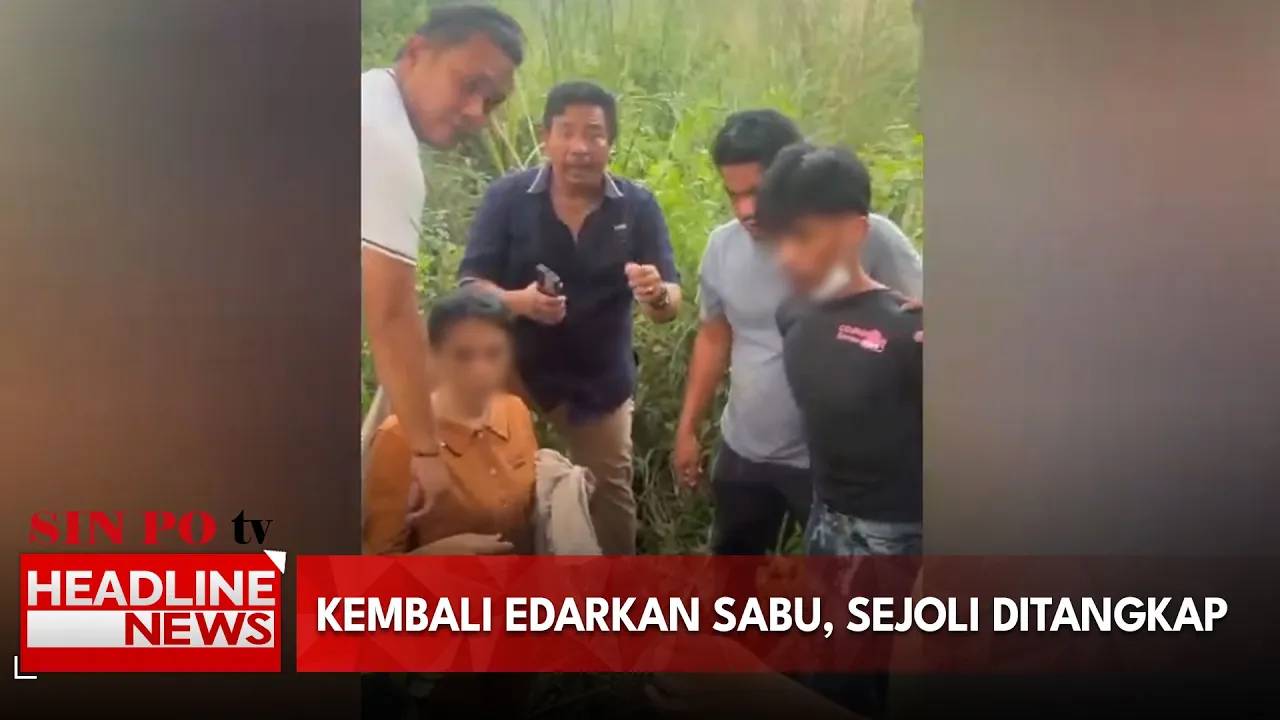 Kembali Edarkan Sabu, Sejoli Ditangkap
