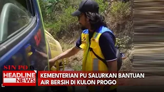 Kementerian PU Salurkan Bantuan Air Bersih Di Kulon Progo