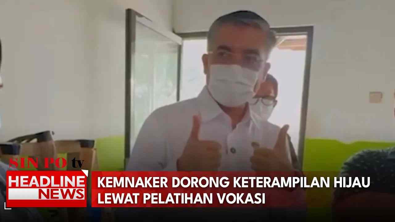 Kemnaker Dorong Keterampilan Hijau Lewat Pelatihan Vokasi