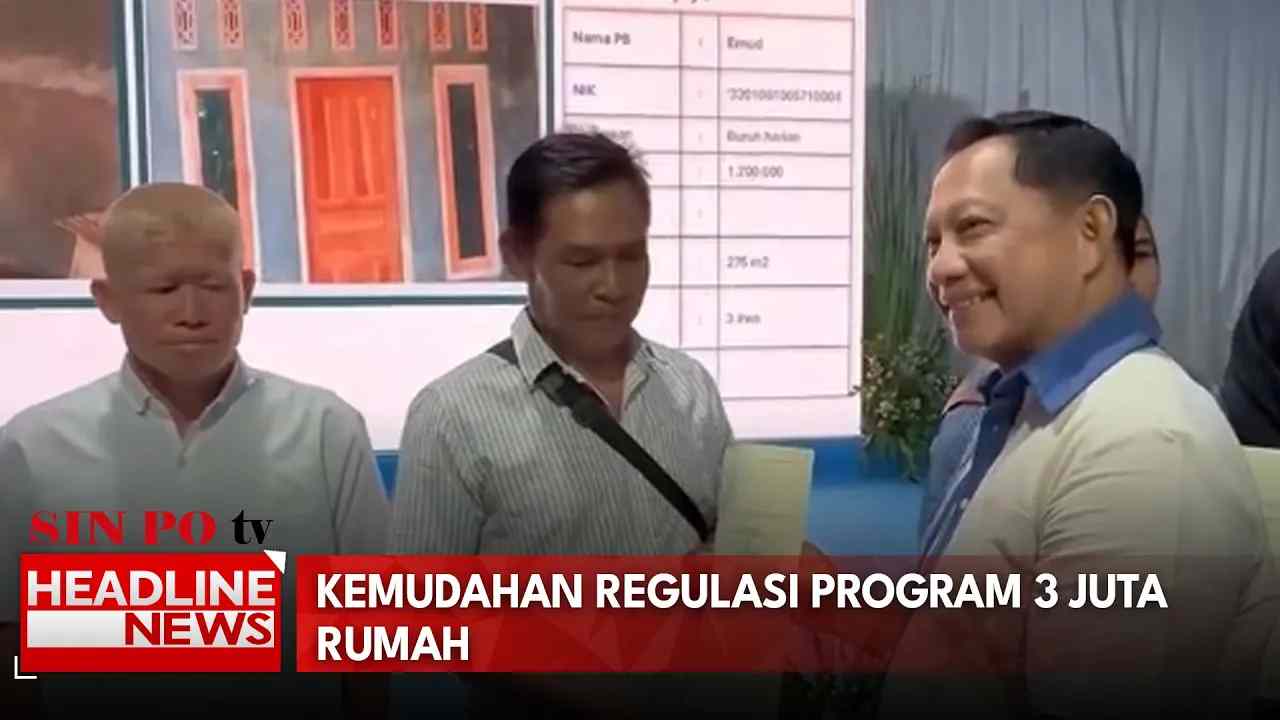 Kemudahan Regulasi Program 3 Juta Rumah