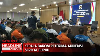 Kepala Bakom RI Terima Audiensi Serikat Buruh