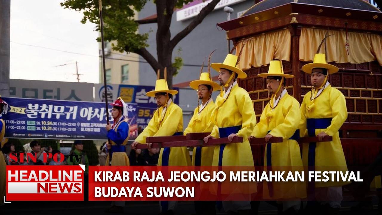 Kirab Raja Jeongjo Meriahkan Festival Budaya Suwon