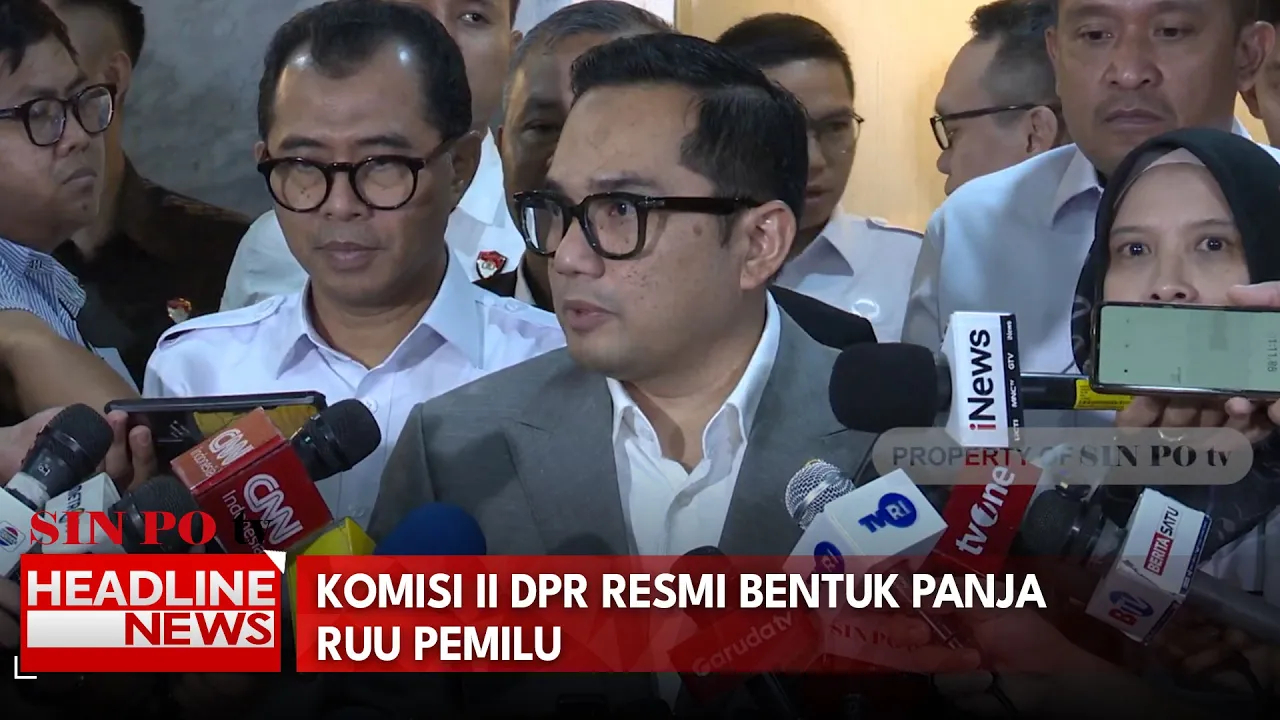 Komisi II DPR Resmi Bentuk Panja RUU Pemilu