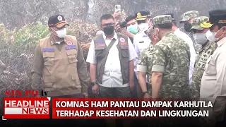 Komnas HAM Pantau Dampak Karhutla Terhadap Kesehatan dan Lingkungan