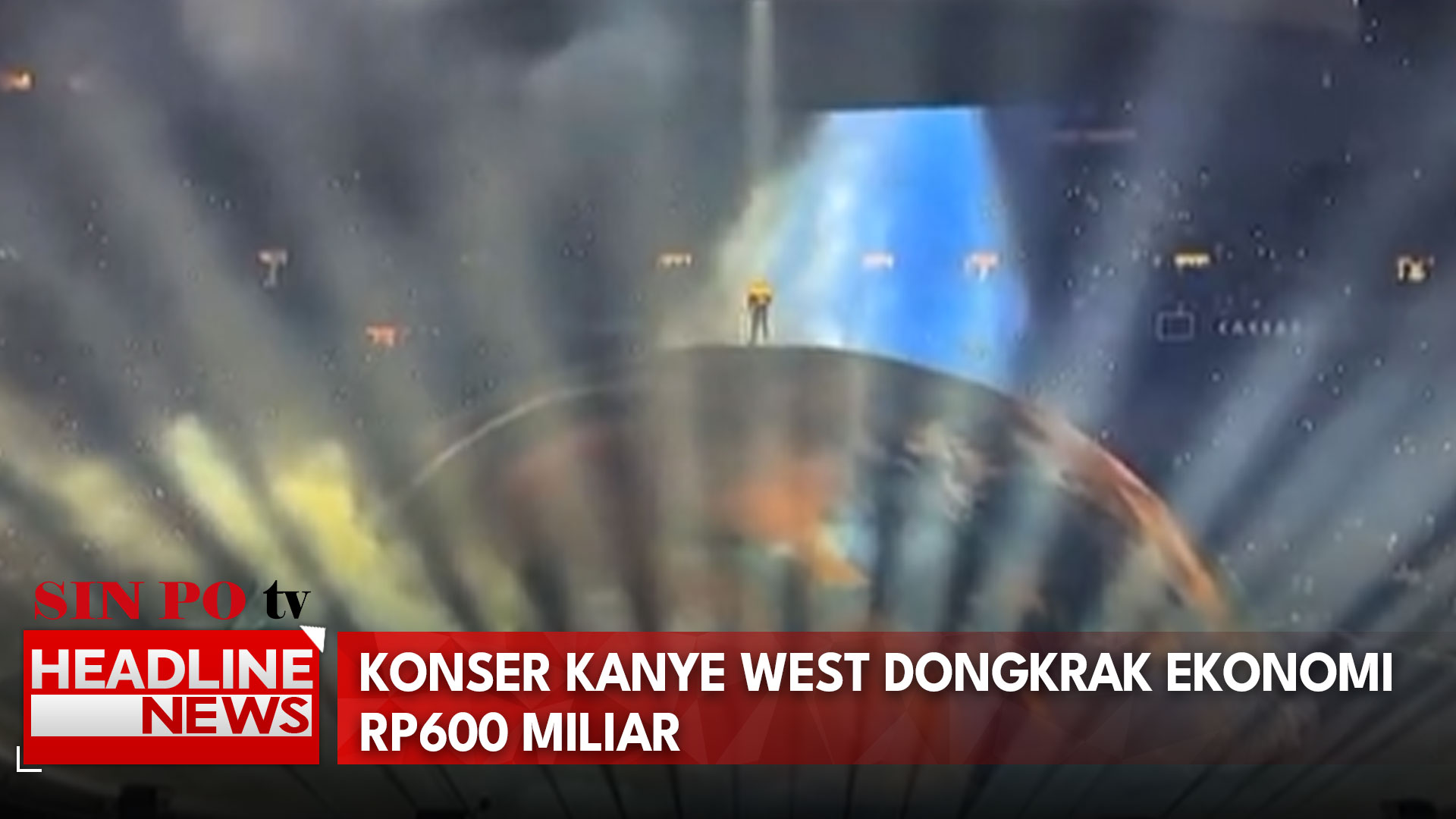 Konser Kanye West Dongkrak Ekonomi Rp600 Miliar