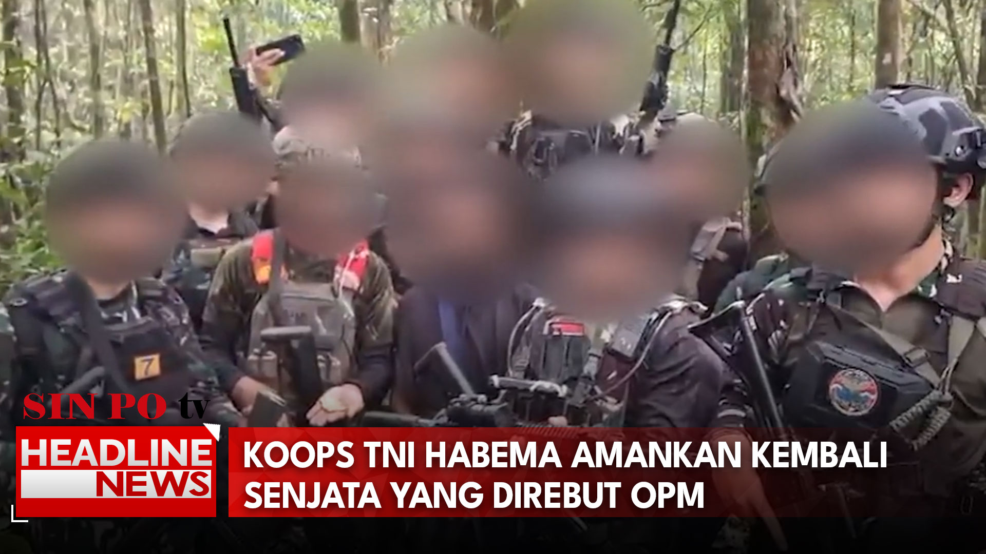 Koops TNI Habema Amankan Kembali Senjata Yang Direbut OPM