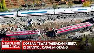 Korban Tewas Tabrakan Kereta Di Spanyol Capai 64 Orang