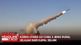 Korea Utara Uji Coba 2 Jenis Rudal Jelajah Dari Kapal Selam