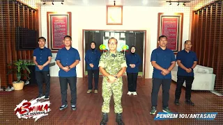 Korem 101 Antasari Menyampaikan ucapan Selamat atas peringatan HUT SIN PO tv ke-3.