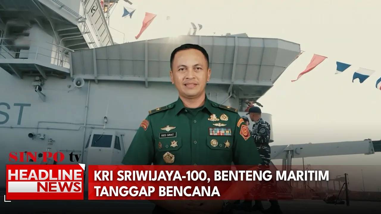 KRI Sriwijaya-100, Benteng Maritim Tanggap Bencana