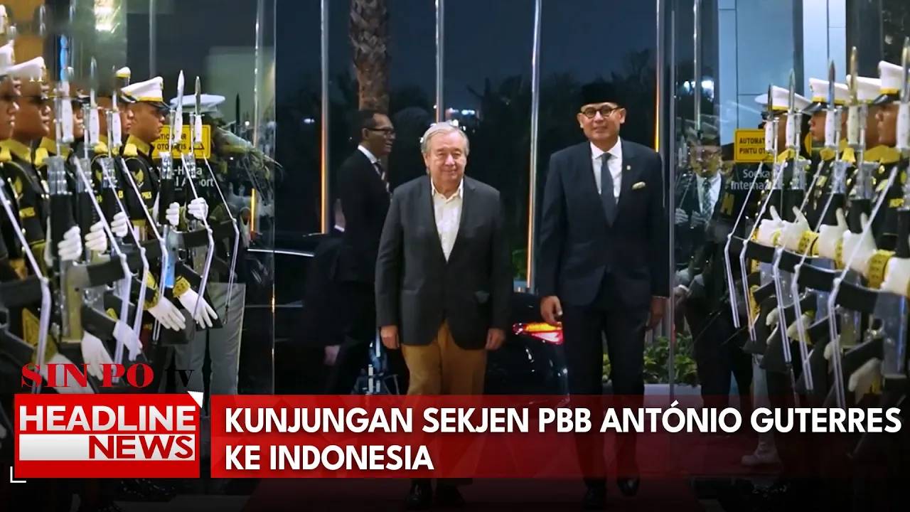Kunjungan Sekjen PBB António Guterres ke Indonesia