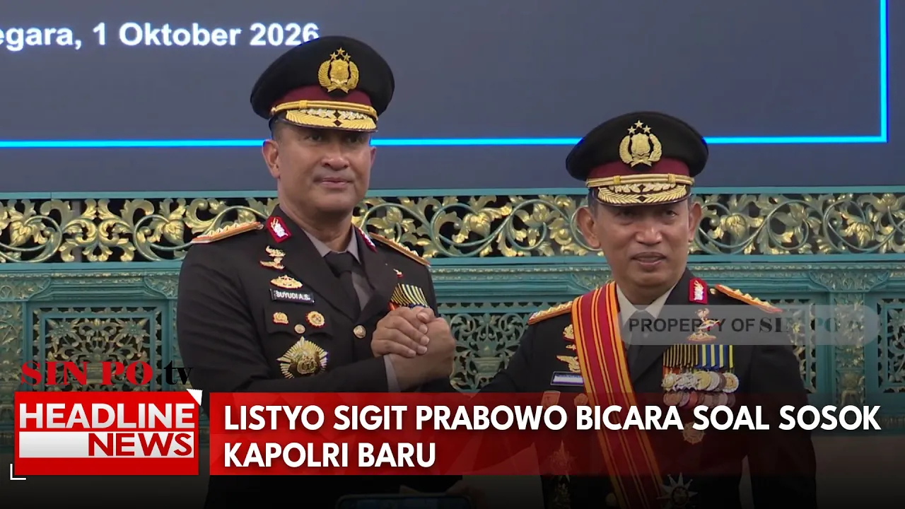 Listyo Sigit Prabowo Bicara Soal Sosok Kapolri Baru