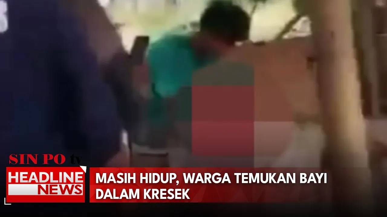 Masih Hidup, Warga Temukan Bayi Dalam Kresek