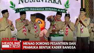 Menag Dorong Pesantren Dan Pramuka Bentuk Kader Bangsa