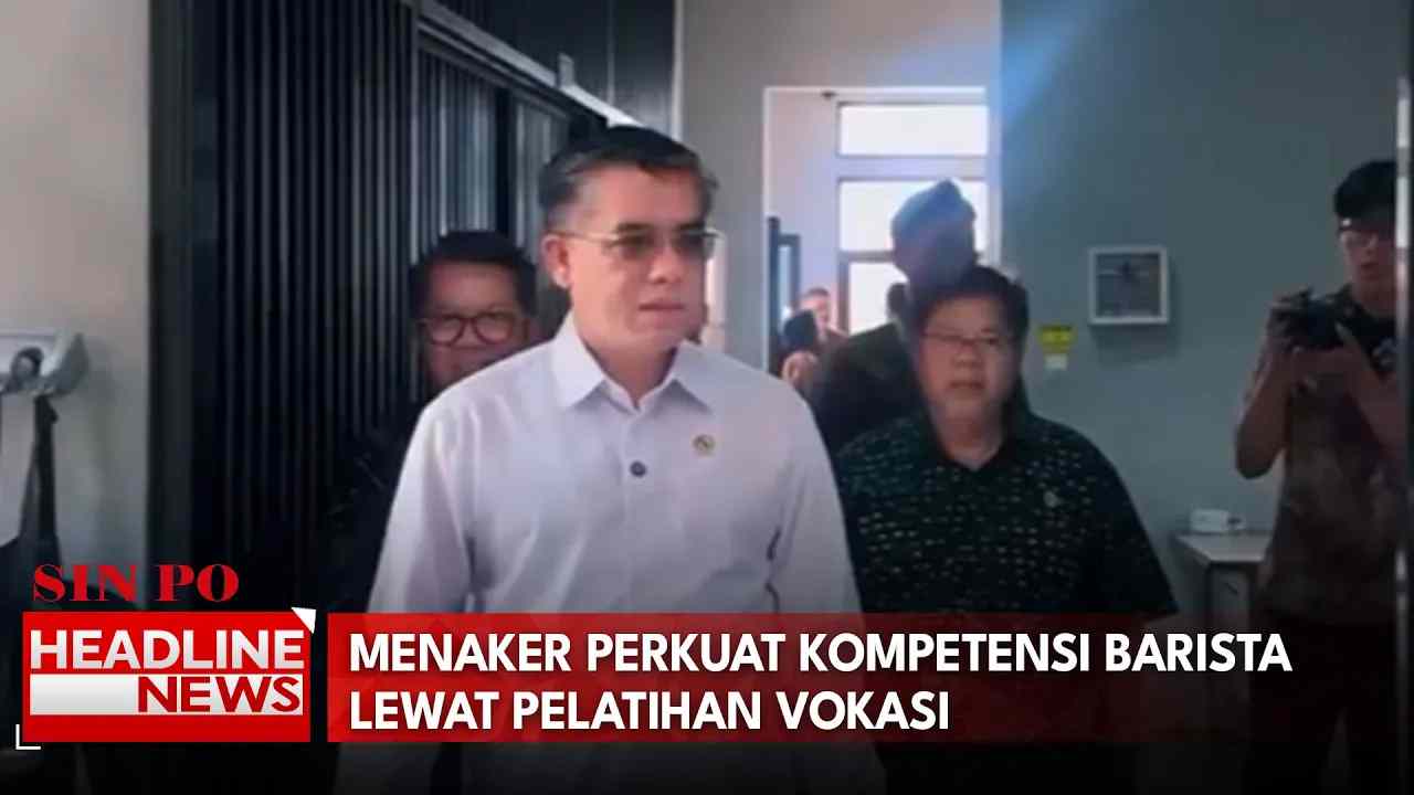 Menaker Perkuat Kompetensi Barista Lewat Pelatihan Vokasi
