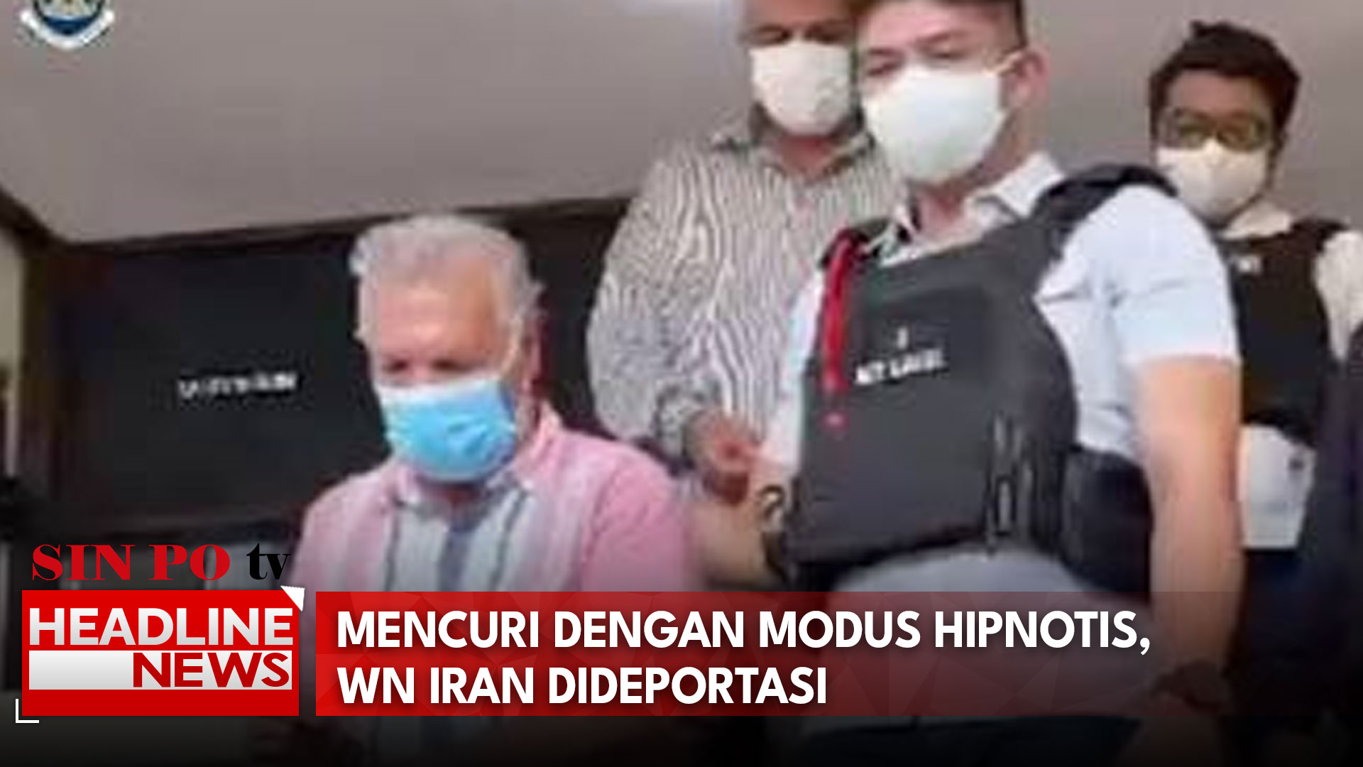 Mencuri Dengan Modus Hipnotis, WN Iran Dideportasi