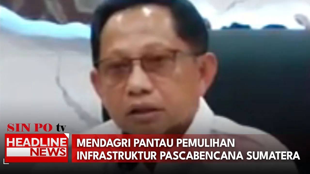 Mendagri Pantau Pemulihan Infrastruktur Pascabencana Sumatera