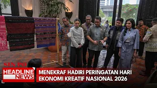 Menekraf Hadiri Peringatan Hari Ekonomi Kreatif Nasional 2026