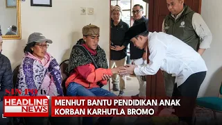 Menhut Bantu Pendidikan Anak Korban Karhutla Bromo