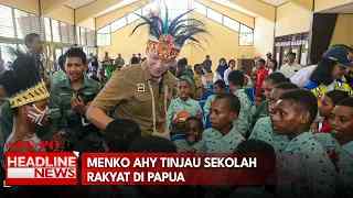 Menko AHY Tinjau Sekolah Rakyat Di Papua
