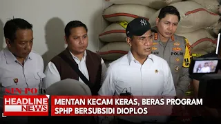 Mentan Kecam Keras, Beras Program SPHP Bersubsidi Dioplos