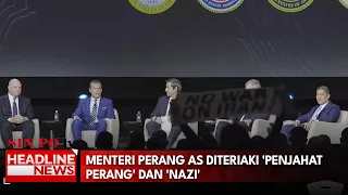 Menteri Perang AS Diteriaki 'Penjahat Perang' dan 'Nazi'