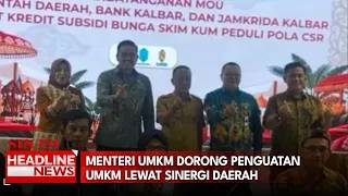 Menteri UMKM Dorong Penguatan UMKM Lewat Sinergi Daerah
