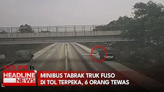 Minibus Tabrak Truk Fuso Di Tol Terpeka, 6 Orang Tewas
