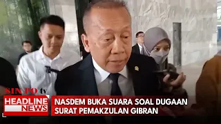 NasDem Buka Suara Soal Dugaan Surat Pemakzulan Gibran