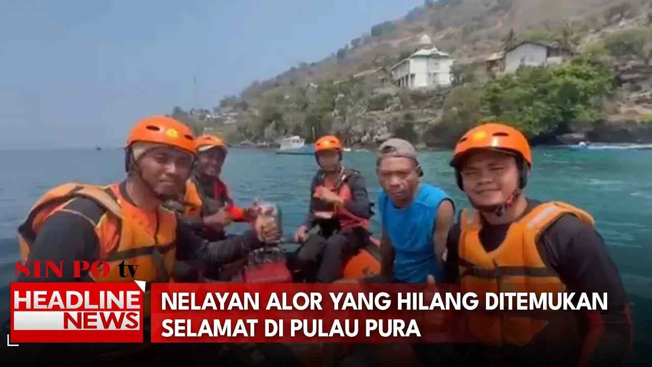 Nelayan Alor Yang Hilang Ditemukan Selamat di Pulau Pura