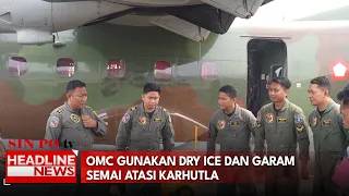 OMC Gunakan Dry Ice dan Garam Semai Atasi Karhutla
