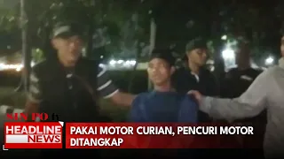 Pakai Motor Curian, Pencuri Motor Ditangkap
