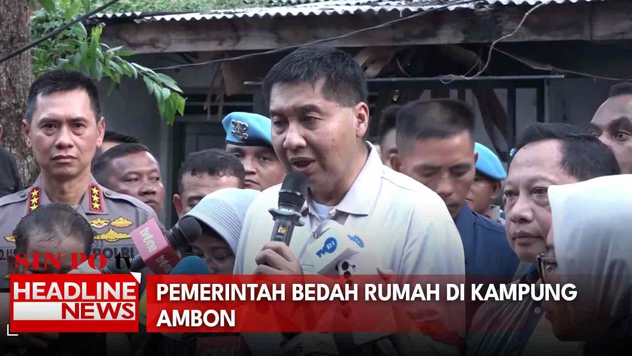 Pemerintah Bedah Rumah  di Kampung Ambon