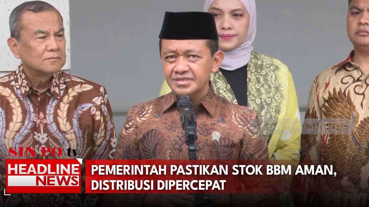 Pemerintah Pastikan Stok BBM Aman, Distribusi Dipercepat